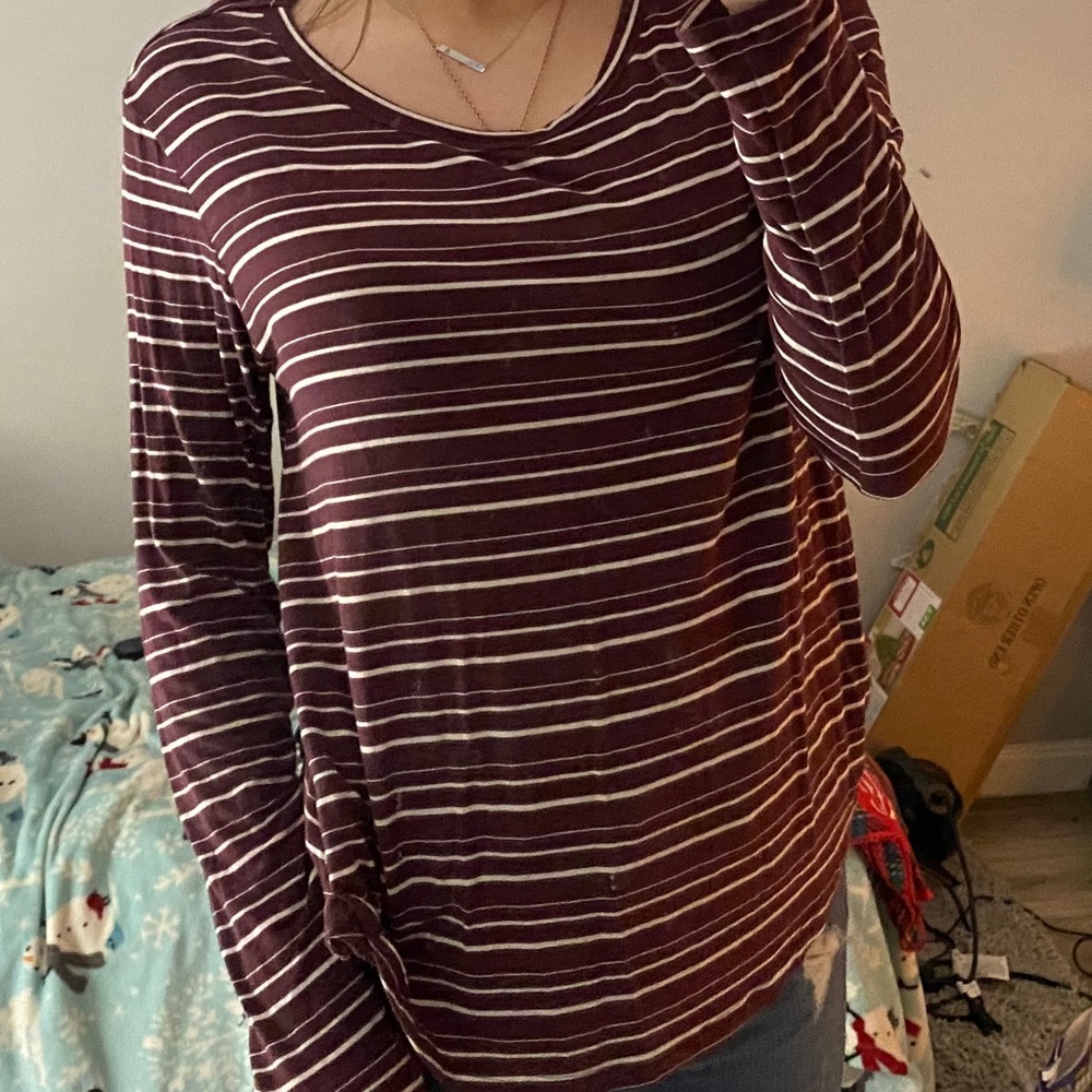 Stripped long sleeve